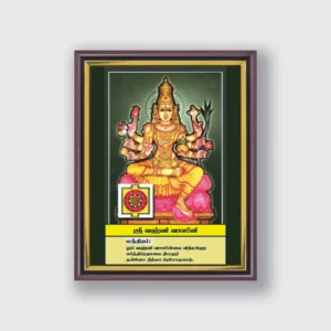 Sri Vahnivasini | Thithi Devathai | Energized Powerful Photo Frame | 6x8 inch